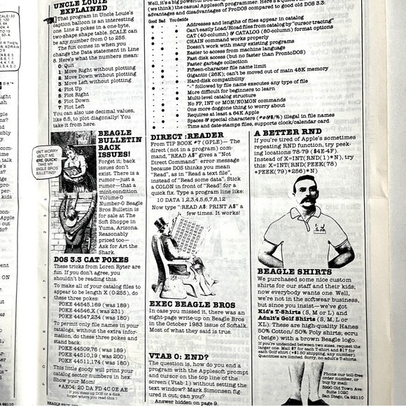 Vintage Beagle Bros Bulletin Summer/Fall 1984. Apple- micro software programers. - Picture 7 of 9